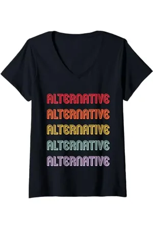 Alternative Apparel Femme Alternative T-Shirt avec Col en V