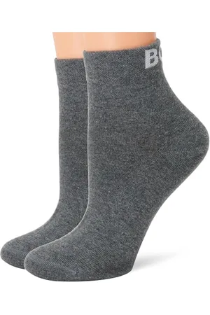 HUGO BOSS 2P SH Logo CC W Chaussettes Courtes, , 39-42 Women
