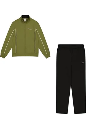 Champion Legacy Script Shop Piping (220289) -Soft Compact Powerblend Fleece High-Neck Survêtement de Sport, , XS Homme