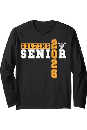 Class of 2026 Graduation Shirts Golf Senior Golf de nuit Senior 2026 Graduation 27 Manche Longue