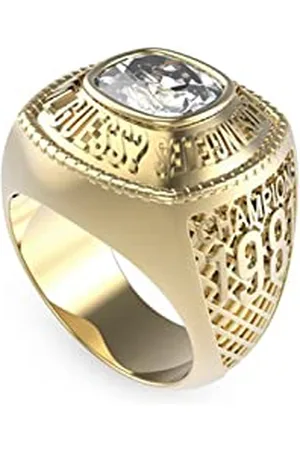 Guess Bague Champions JUMR01375JWYG66 Marque :, Taille unique, Métaux non précieux, Sans pierres précieuses
