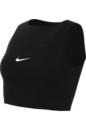 Nike Pro Dri-Fit HJ1192-010 Débardeur Court pour Femme, , Taille S