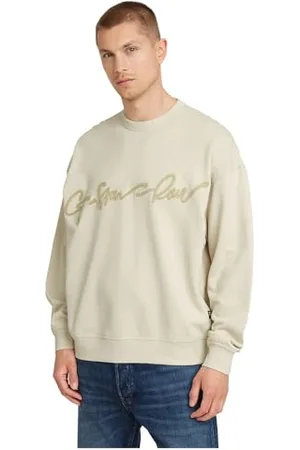 G-Star Homme Sweat Chenille G-Script Loose, , XL