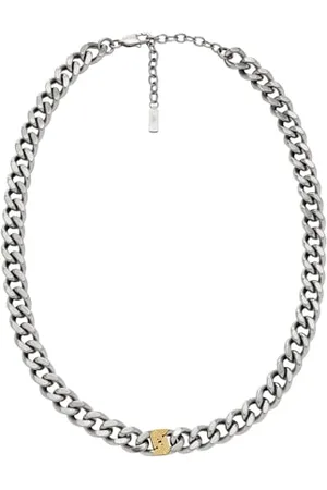 Emporio Armani Collier en acier inoxydable pour homme, EGS3187040, taille unique, Acier inoxydable, Pas de gemme