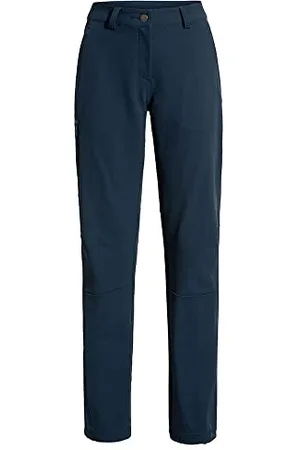 Vaude Strathcona II Pantalon Randonnée pour Femme, Femme, Pantalon, 42410, Dark Sea, 48 Lang