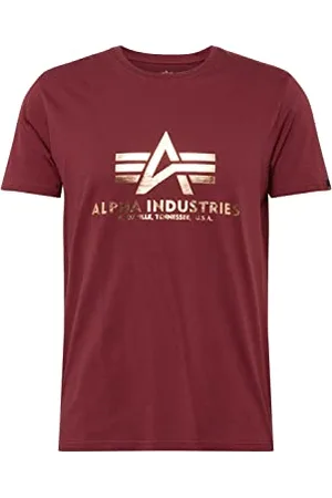 Alpha Industries Alpha Indutries Basic Foil Print T-Shirt pour Homme