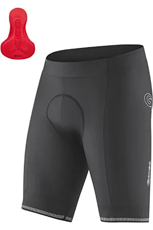 Gonso Sitivo M, Cuissard Court pour Homme, avec Peau de Chamois Sitivo Confort, Haute élasticité et élastique en Silicone antidérapant, Coupe ajustée, Noir/Rouge, 5XL