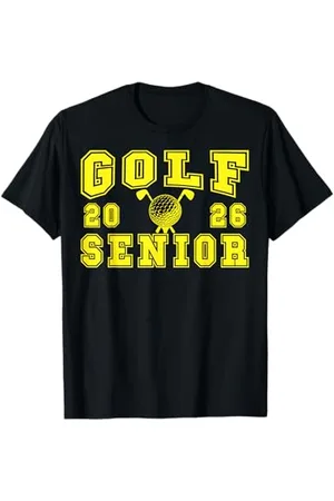 Class of 2026 Graduation Shirts Golf Senior Golf de nuit Senior 2026 Graduation 32 T-Shirt