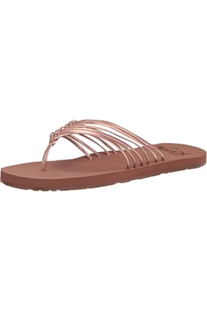 Roxy Femme Jasmine Tongs Tongues, Trop-Plein Marron, 38 EU