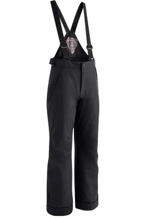 Maier Sports Maxi Reg Pantalon de Ski pour Enfant 5-6 Ans Noir