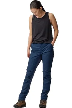 Fjällräven FJALLRAVEN 14200142-560 Abisko Hybrid Trail Trousers W Pants Femme Navy Taille 44/S