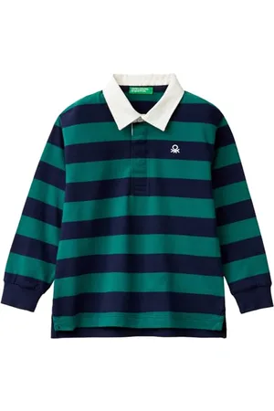 Benetton Maglia Polo M/L 3TBXG300T, Polo
