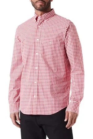 GANT Vichy REG Poplin Gingham Shirt, , M Homme