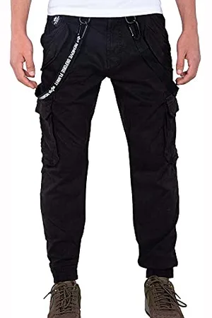 Alpha Industries Alpha Indutries Utility Pantalon de Loisirs pour Homme, Black, 33W Taille Normale