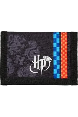 7 for all Mankind Portefeuille Enfant - Harry Potter, Multicolore - Porte-Monnaie avec Fermeture éclair - Multi Compartiments intérieurs - Portefeuilles Enfant, garçon - Porte-Cartes, Porte-Monnaie avec Fermeture