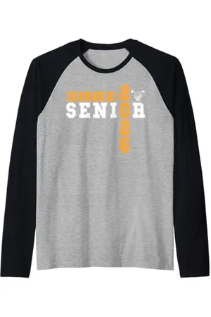 Class of 2026 Graduation Shirts Golf Senior Golf de nuit Senior 2026 Graduation 27 Manche Raglan