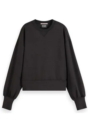 Scotch&Soda Core Modal Sweatshirt Maillot de survêtement, Black, S Femme