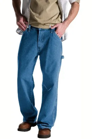 Dickies 1993 Jean Carpenter, 36W x 36L, Stonewashed Indigo Blue