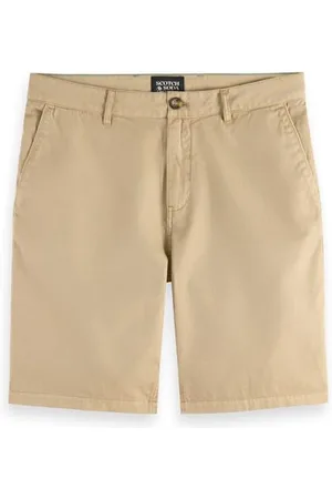 Scotch&Soda Stuart-Short en sergé de Coton teinté décontracté, , 36W Homme
