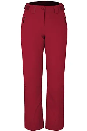 Ziener PANJA Pantalon de Ski et Snowboard pour Femme | Respirant, imperméable, Rouge Poivre, Taille 44
