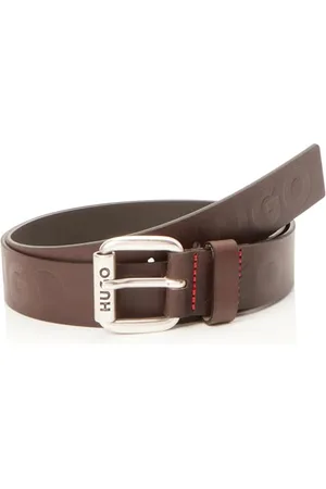 HUGO BOSS BOSS Ger-AI__sz35 Belt, Marron foncé 202, 90 Homme