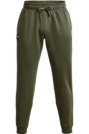 Under Armour Rival Joggers Bas en Polaire pour Homme, 390, Bleu Onyx White, S EU