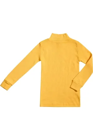 BABIDU Punt NOU Camiseta Cuello Medio Alto Semicisne, Ropa Interior Para Niño Y Niña Unisex Tricot, , 6 Ans Mixte Enfant