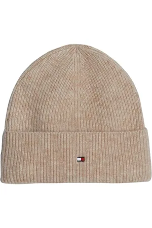 Tommy Hilfiger Bonnet Femme Essential Flag Fuzzy Beanie avec Logo, , Taille Unique