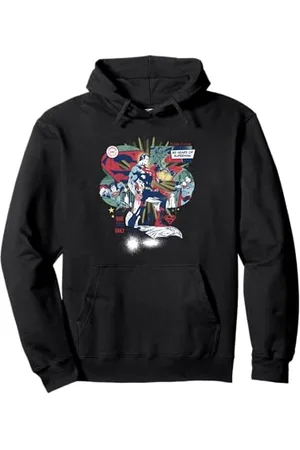 DC Comics Originals DC Superman Bird Avion Hero Man Steel Action 85 ans Vintage Sweat à Capuche