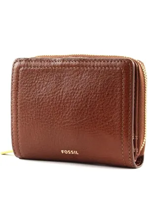 Fossil Portefeuille pour femmes Logan, cuir multifonction marron 11,1 cm L x 2,5 cm l x 8,9 cm H SL7923200