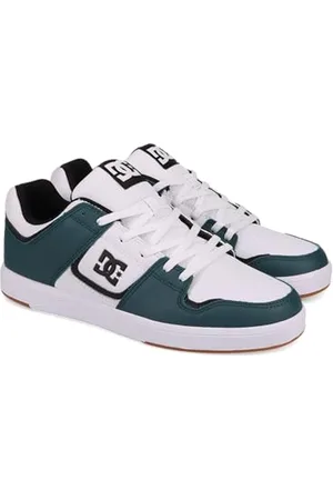 Dcshoes Homme DC Cure Basket, Blanc, Noir, Vert, 46 EU