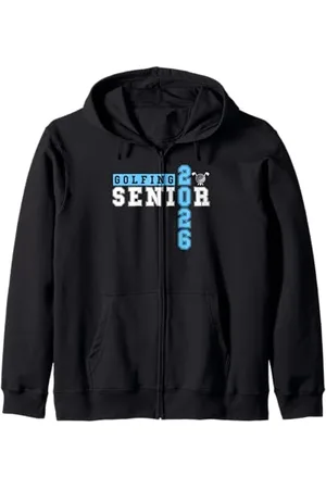 Class of 2026 Graduation Shirts Golf Senior Golf de nuit Senior 2026 Graduation 67 Sweat à Capuche