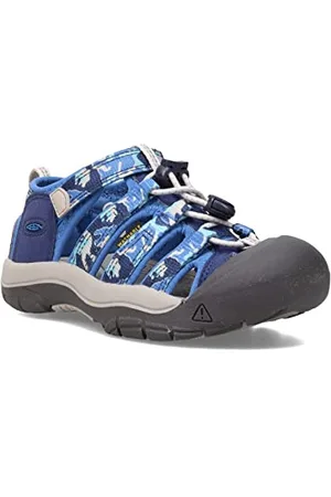 Keen Newport H2, Sandale Mixte Enfant, Camo/Bright Cobalt, 34