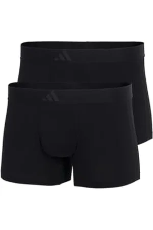 adidas Herren Unterwäsche Boxershorts 2er Pack-Low Rise Trunk (2pk) -Active Flex Cotton 3 Stripes sous-vêtement, , XL Hommes