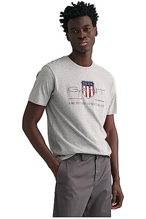 GANT SS Shirt À Manches Courtes Archive Shield Reg, , L Homme