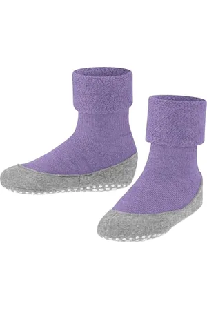 Falke Cosyshoe K Hp laine picots sur la semelle 1 paire, Chaussettes Chaussons Mixte enfant, , 29/30 EU