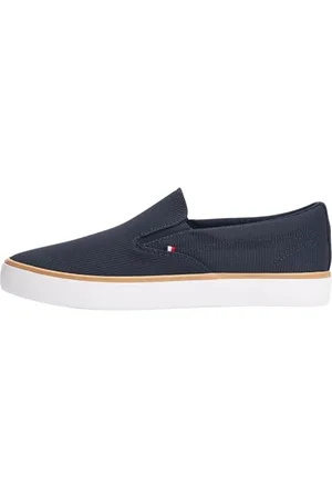 Tommy Hilfiger Homme Th Hi Vulc Core Low II Slipon Fm0fm05514 Bas, Blue (Desert Sky), 40 EU