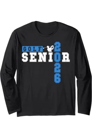 Class of 2026 Graduation Shirts Golf Senior Golf de nuit Senior 2026 Graduation 73 Manche Longue
