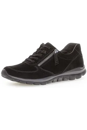 Gabor Rollingsoft Femme Sport-Halbschuh Sneakers Basses, Noir (Schwarz (Blurossoschw) 47), 40 EU