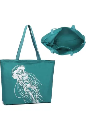 MISS LULÙ Cabas Réutilisable, Grand Sac à main de Shopping, 13