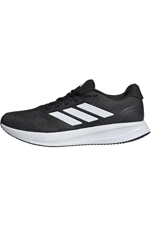 adidas Homme Runfalcon 5 Wide Running Shoes Chaussures de Course, Core Black/Cloud White/Core Black, 36 EU