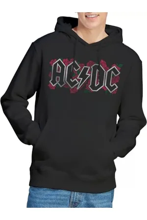 AC/DC Roses Logo Hoodie Sweatshirt à Capuche, , XXL Mixte