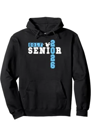 Class of 2026 Graduation Shirts Golf Senior Golf de nuit Senior 2026 Graduation 63 Sweat à Capuche