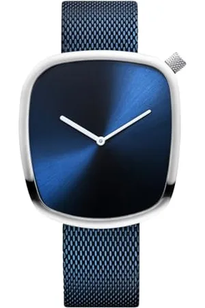 Bering Mixte Analogique Quartz Classic Collection Montre avec Bracelet en Acier Inoxydable & Verre Saphir