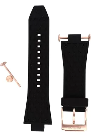 Michael Kors Montres pour Hommes 28mm, Silicone , Bande de Rechange Originale pour MK8184