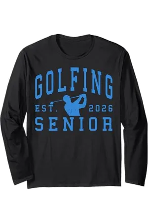Class of 2026 Graduation Shirts Golf Senior Golf de nuit Senior 2026 Graduation 74 Manche Longue