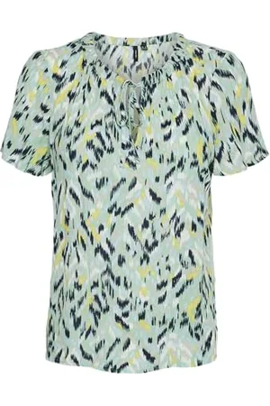 VERO MODA Vmmenny String SS Top WVN GA, , S Femme