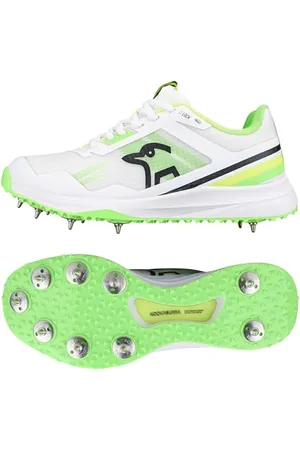 Kookaburra KC 2.0 Spike Chaussures de Cricket Jaune/Vert 46