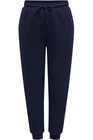ONLY Onplounge Hw Reg SWT PNT Noos Pantalon de Jogging, Bleu Marine, XS Femme