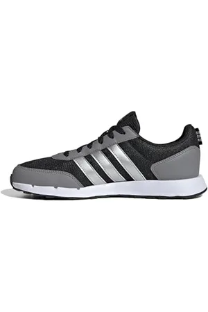 adidas Femme Run 50s Shoes Chaussures, Core Black/Silver met/Grey Three, 36 2/3 EU